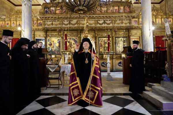 Βαρθολομαίος: Δεν διανοούμαστε απόντα τον Πατριάρχη Ιεροσολύμων από τον εορτασμό της Νίκαιας