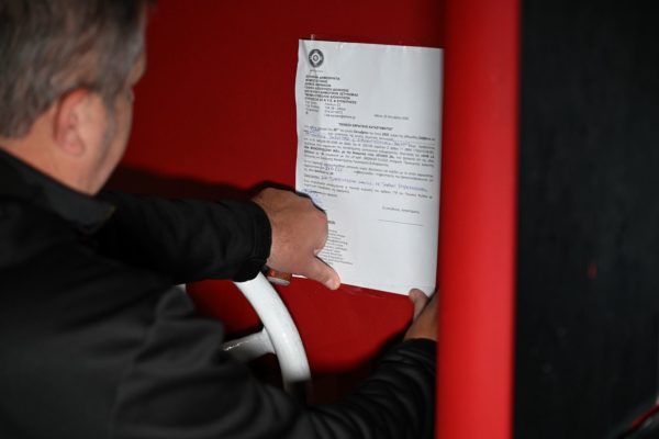 Χ. Δούκας: Το μαγαζί σφραγίστηκε σε χρόνο ρεκόρ – Προτεραιότητα η ασφάλεια και η υγεία των νέων παιδιών