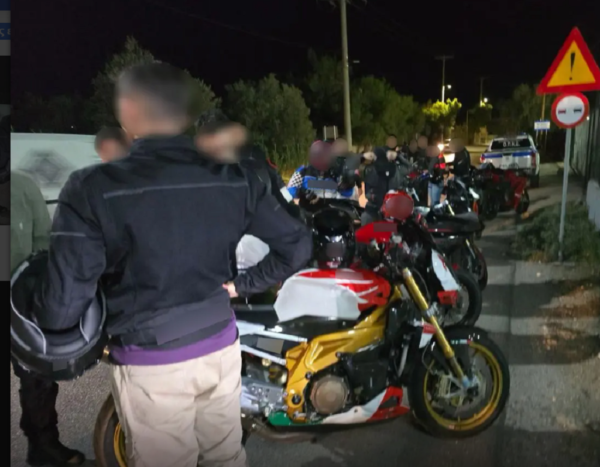 Αποτροπή αυτοσχέδιων αγώνων μοτοσυκλετών στα Μέγαρα – Συνελήφθη ο διοργανωτής, ενώ βεβαιώθηκαν 39 παραβάσεις