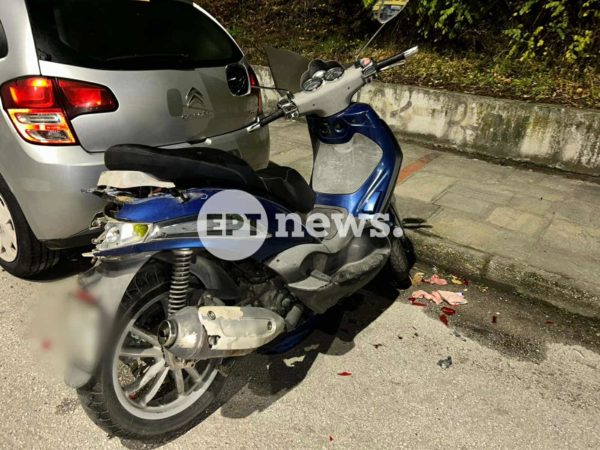 Καστοριά: Μηχανή προσέκρουσε σε σταθμευμένο όχημα – Ο τραυματισμένος οδηγός άφησε σημείωμα στον ιδιοκτήτη του ΙΧ