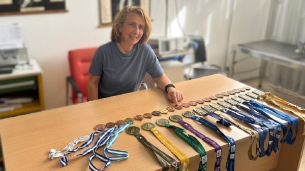 Ιστορίες μεταλλίων και τερματισμών από την φυσικοθεραπεύτρια του ΣΕΓΑΣ, Ελισάβετ Αναστασάκη