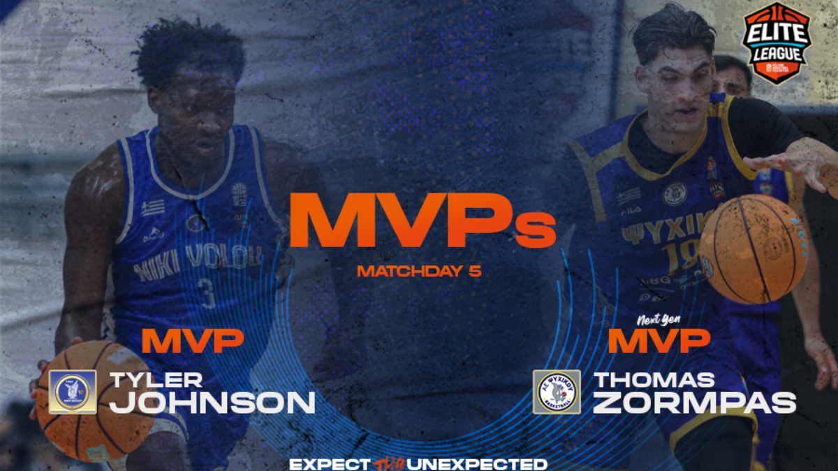 MVP της 5ης αγωνιστικής ο Τζόνσον, MVP Next Gen ο Ζορμπάς