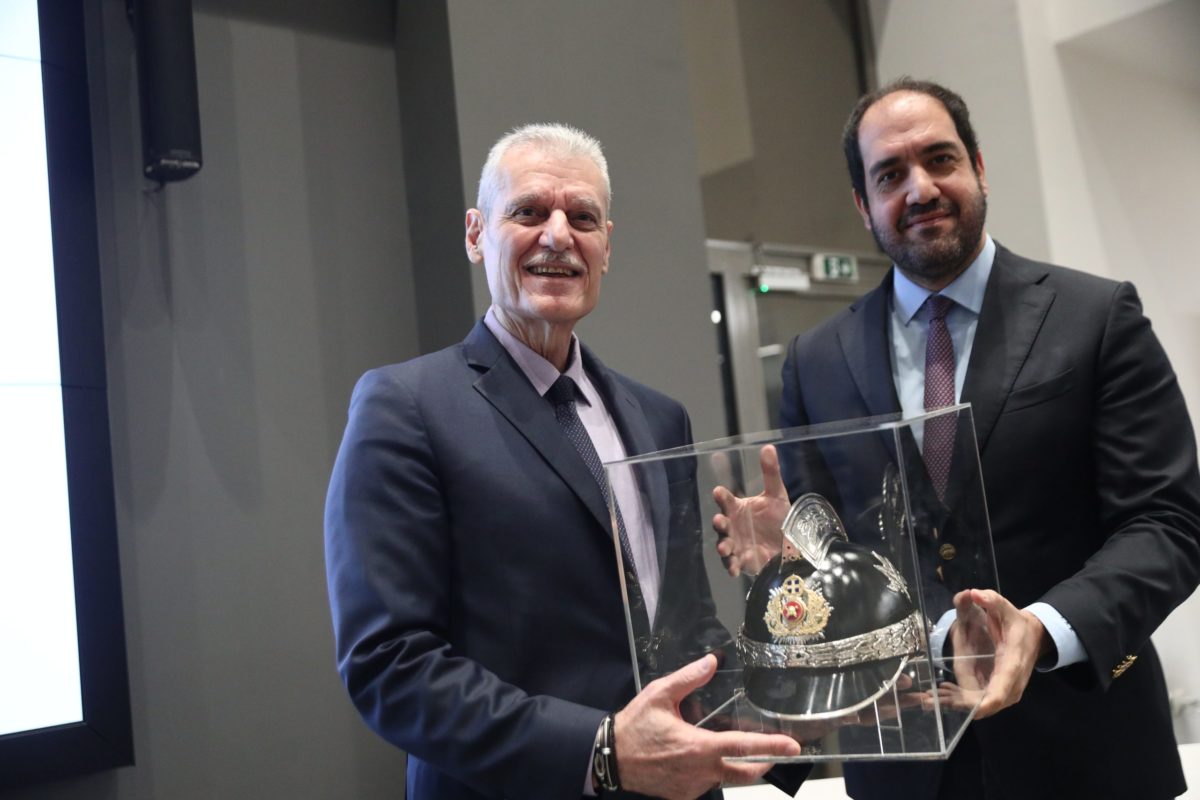 Ευ. Τουρνάς: Φεύγω με ένα βιβλίο στην καρδιά μου και με πολλή αγάπη για το Πυροσβεστικό Σώμα και για την Πολιτική Προστασία