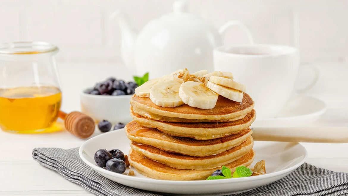 Τηγανίτες μπανάνας