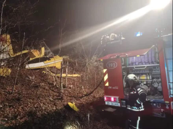 Κροατία: Λόγω δυσμενών καιρικών συνθηκών η συντριβή του τουρκικού πυροσβεστικού αεροσκάφους – Νεκρός ο πιλότος