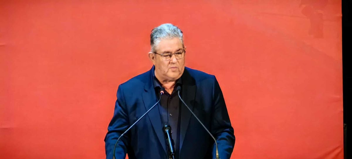 Δ. Κουτσούμπας: Mεγάλα λόγια του αέρα από Μητσοτάκη και Ανδρουλάκη – Τάλε κουάλε είναι η πολιτική τους