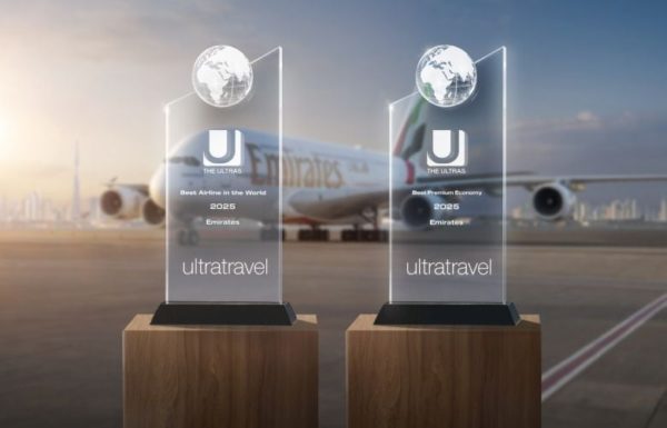 Η Emirates κέρδισε το βραβείο ULTRAs «Καλύτερη Aεροπορική Εταιρεία στον Κόσμο» για 8η συνεχόμενη χρονιά
