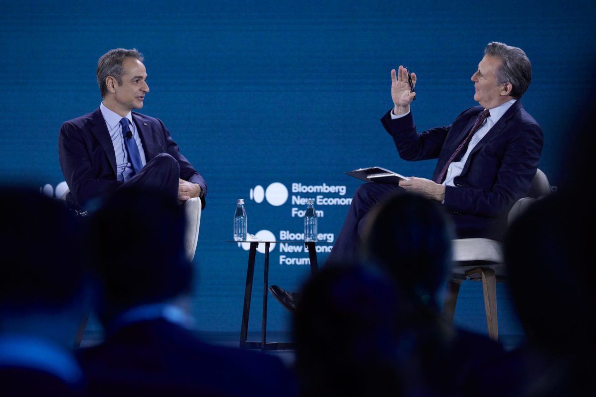 Μητσοτάκης στο Bloomberg Forum για Ουκρανικό: Δεν μπορεί να επιτευχθεί καμία συμφωνία χωρίς την Ουκρανία