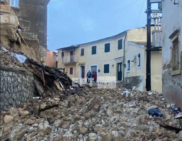 Στην Κέρκυρα ο Κ. Κατσαφάδος για αυτοψία στις πληγείσες περιοχές από την κακοκαιρία