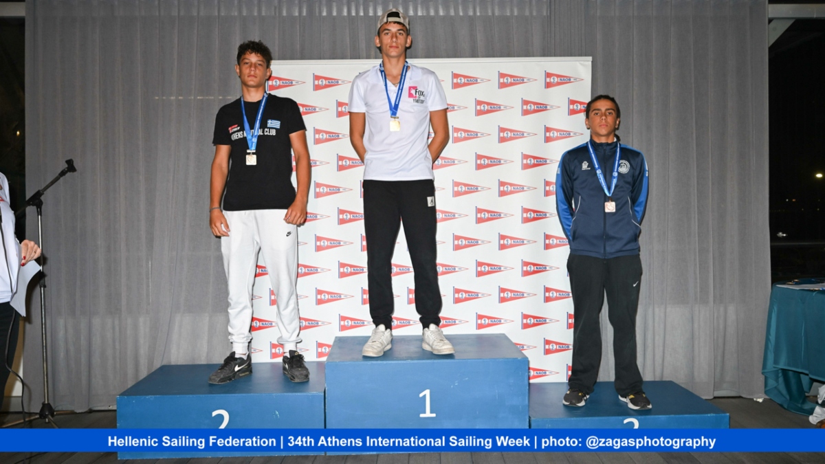 Φινάλε στην «34η Athens International Sailing Week» με ελληνικά μετάλλια σε όλες τις κλάσεις