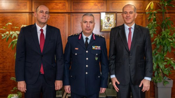 Ο Παναγιώτης και ο Γιώργος Αγγελόπουλος συναντήθηκαν με τον Αρχηγό της Ελληνικής Αστυνομίας