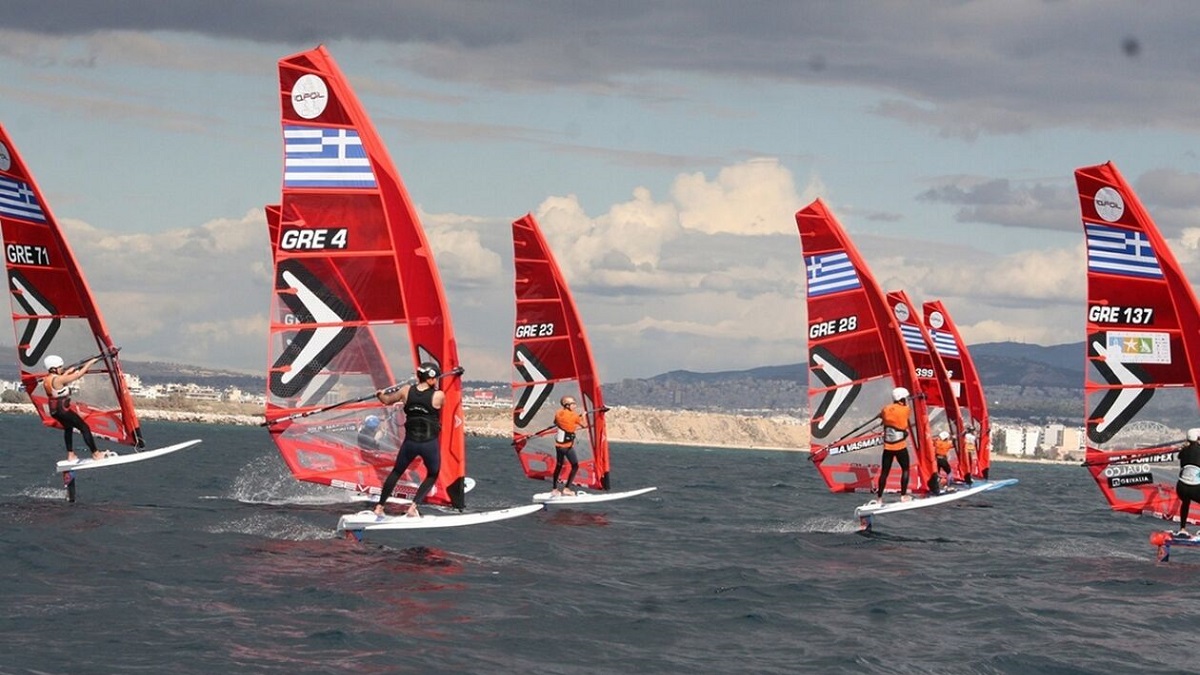 Μία ιστιοδρομία έγινε στο ευρωπαϊκό πρωτάθλημα iQFOiL