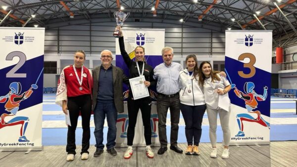 Καφαταρίδης και Κουρούση επικράτησαν στο 2ο Κύπελλο σπάθης ανδρών/γυναικών στην Παιανία