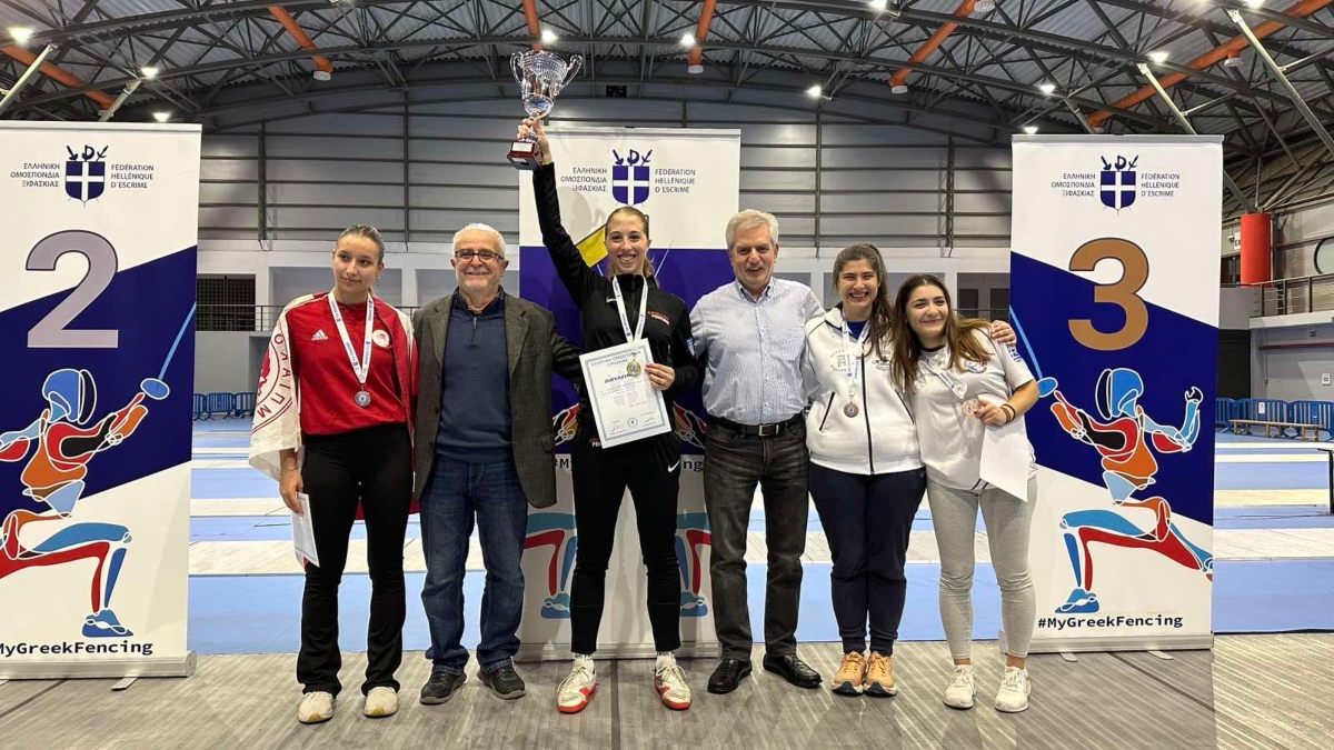 Καφαταρίδης και Κουρούση επικράτησαν στο 2ο Κύπελλο σπάθης ανδρών/γυναικών στην Παιανία