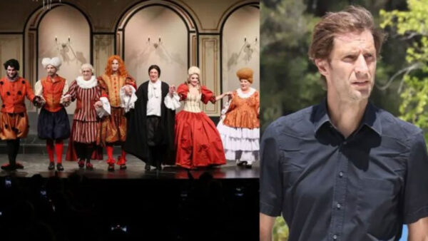 Μάξιμος Μουμούρης: Ατύχημα επί σκηνής για τον ηθοποιό στην πρεμιέρα της παράστασης «Ταρτούφος»