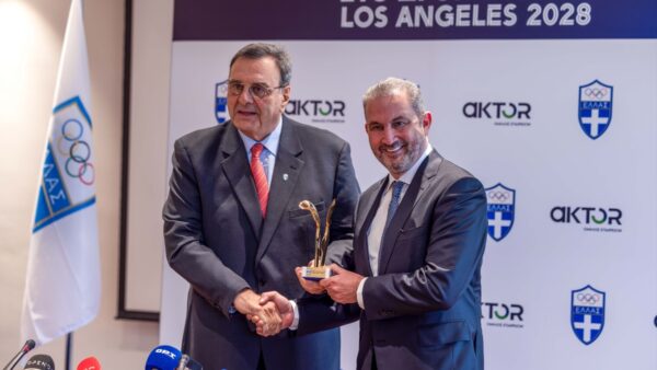 O Όμιλος AKTOR Χρυσός Χορηγός της Ελληνικής Ολυμπιακής Επιτροπής έως τους Ολυμπιακούς Αγώνες Λος Άντζελες 2028
