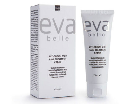 Eva Belle Anti-Brown Spot Hand Treatment Cream:  Επανορθωτική δράση για καφέ κηλίδες με τη δύναμη των προβιοτικών