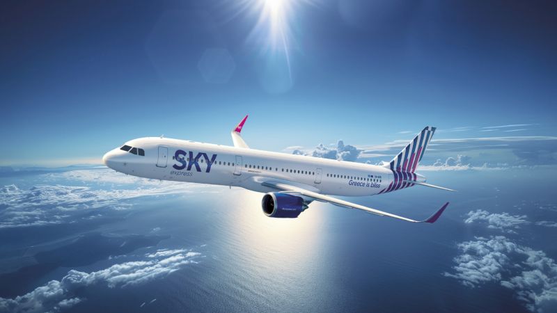 SKY express: Νέα απευθείας πτήση Ηράκλειο-Τίρανα κάθε Τρίτη και Σάββατο