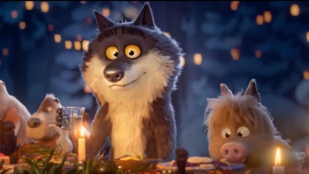 Έγινε viral: Η χριστουγεννιάτικη διαφήμιση της χρονιάς – Ο λύκος που έγινε… αρνάκι