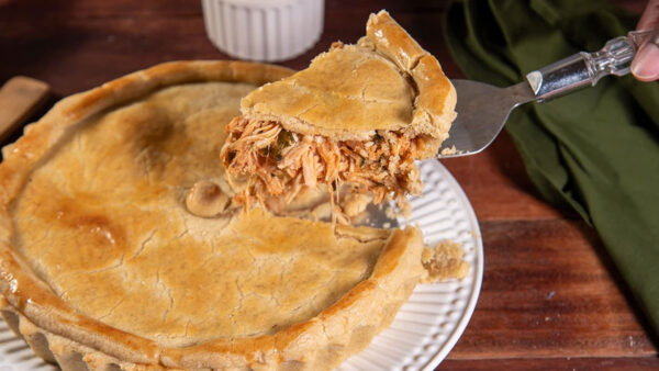 Κοτόπιτα με σπιτικό φύλλο