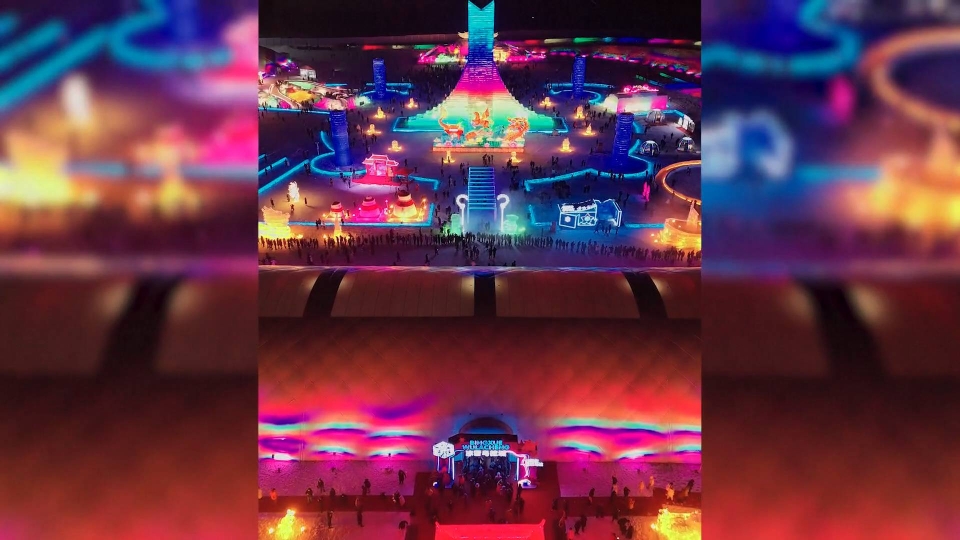 Άνοιξε τις πύλες της η «Παγωμένη Πόλη Ula» στην Κίνα – Εντυπωσιακά γλυπτά από πάγο και χιόνι