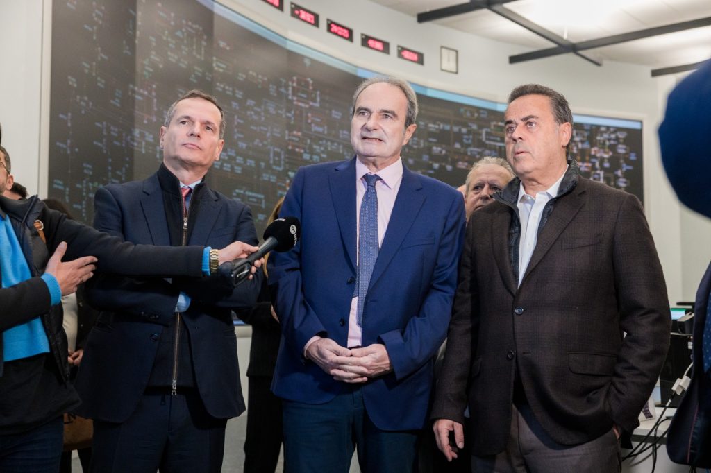 Παπασταύρου: Επίσκεψη στο Εθνικό Κέντρο Ελέγχου Ενέργειας του ΑΔΜΗΕ