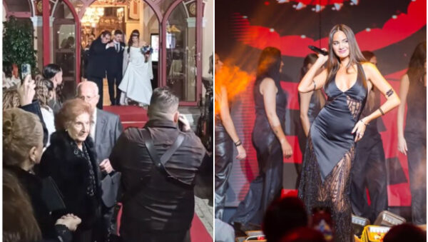 Παντρεύτηκαν στο Περιστέρι… και η Ρία Ελληνίδου είχε δίπλα στην εκκλησία συναυλία