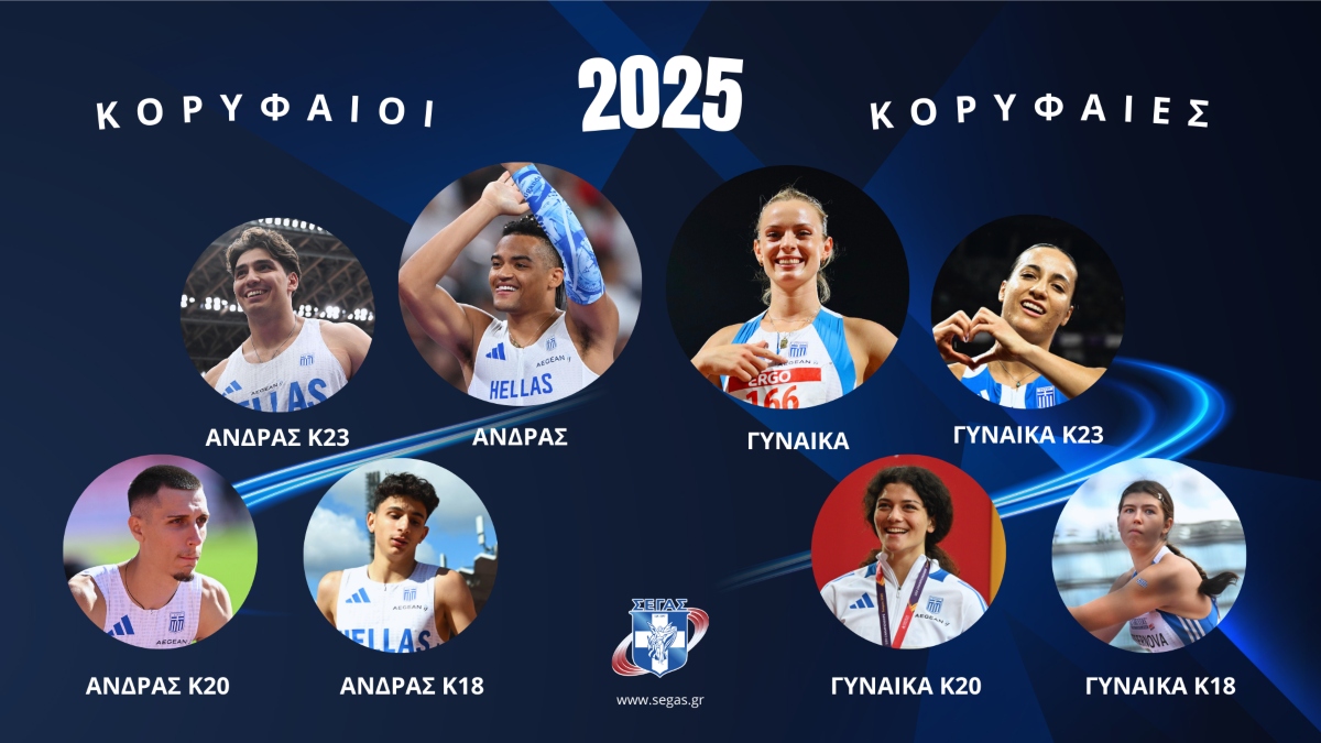 Εμμανουήλ Καραλής και Ελίνα Τζένγκο κορυφαίοι στην ψηφοφορία του ΣΕΓΑΣ