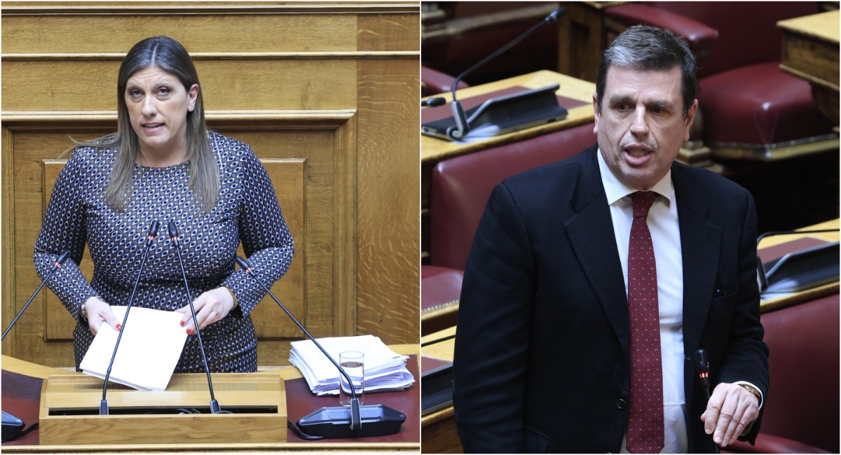 Φραστικό επεισόδιο Κωνσταντοπούλου – Καιρίδη στη Βουλή – Παρέμβαση Νίκου Δένδια