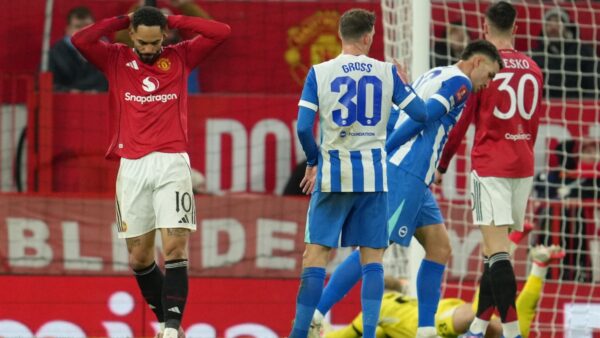 Τεράστια Μπράιτον απέκλεισε την Μάντσεστερ Γιουνάιτεντ από την συνέχεια του FA Cup