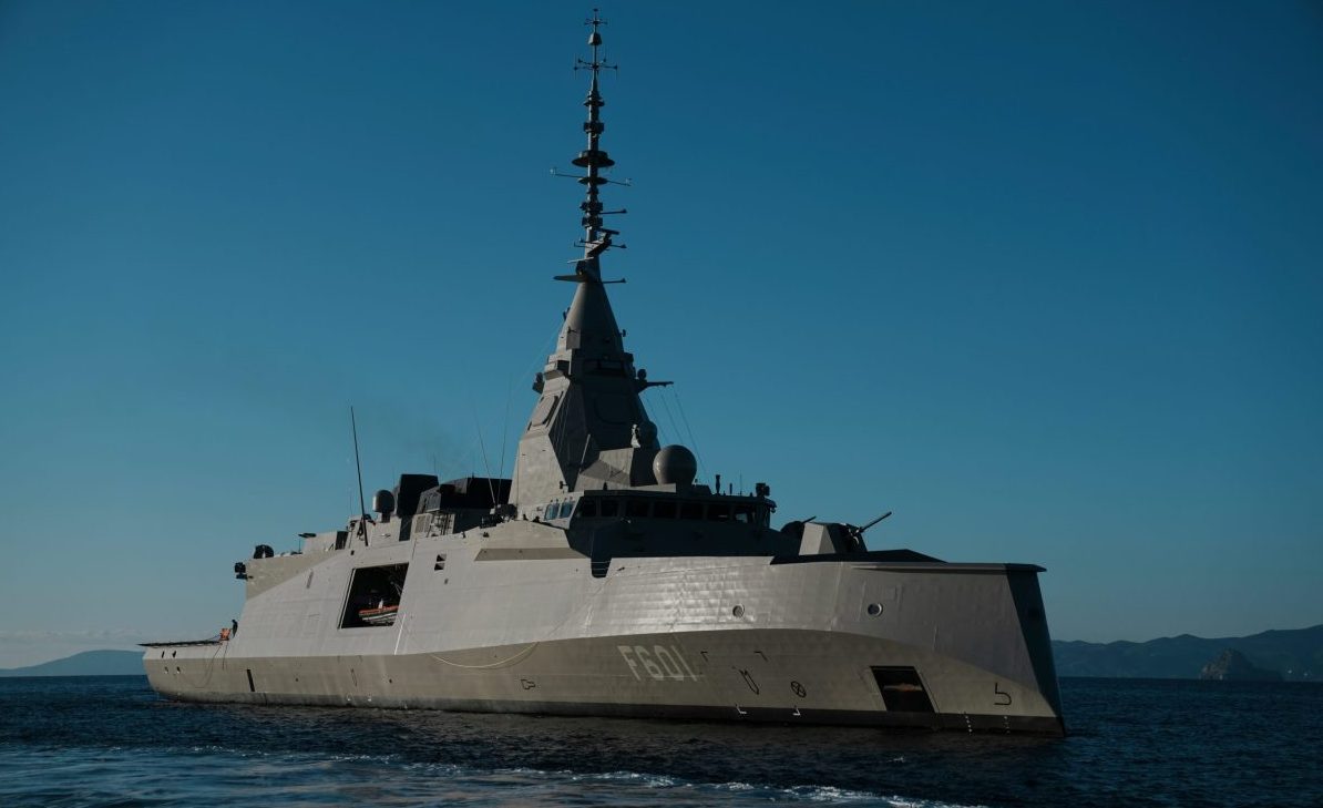 Η τελετή υποδοχής της φρεγάτας «Κίμων» μέσα από τον φωτογραφικό φακό