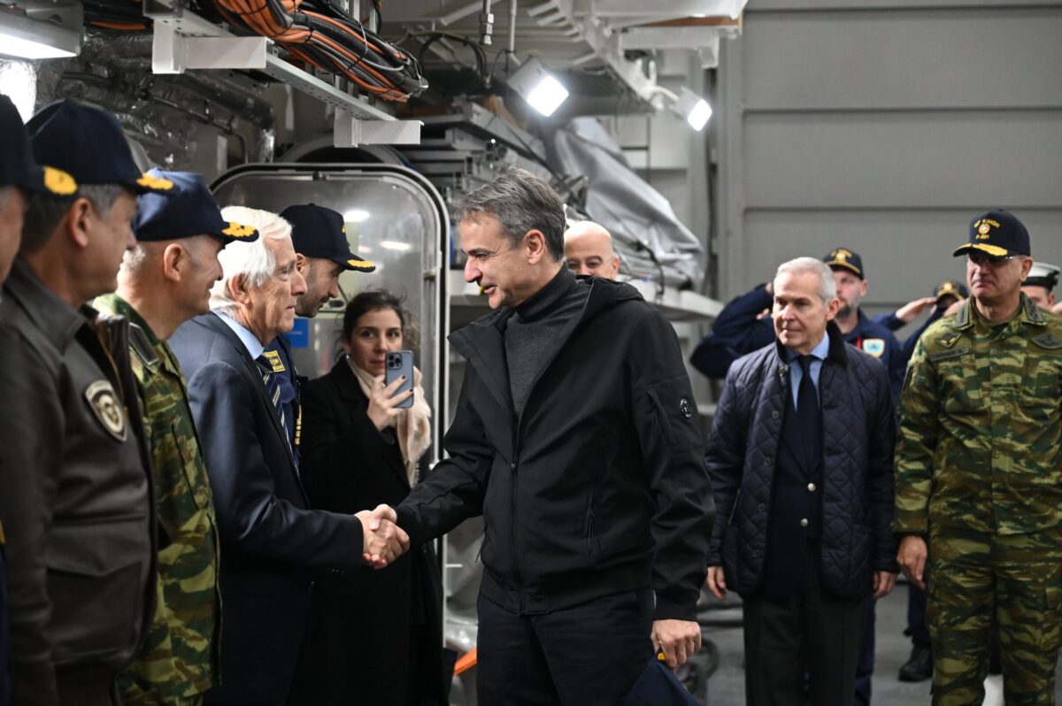 Η ανάρτηση του Κυριάκου Μητσοτάκη για τη φρεγάτα «Κίμων»