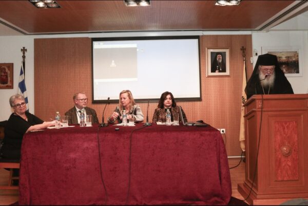 Ο Αρχιεπίσκοπος στην έναρξη του συνεδρίου «Η Θεολογία ως Μαρτυρία: Το Ιεραποστολικό και Εκκλησιαστικό Όραμα του Αρχιεπισκόπου Αλβανίας κυρού Αναστασίου»