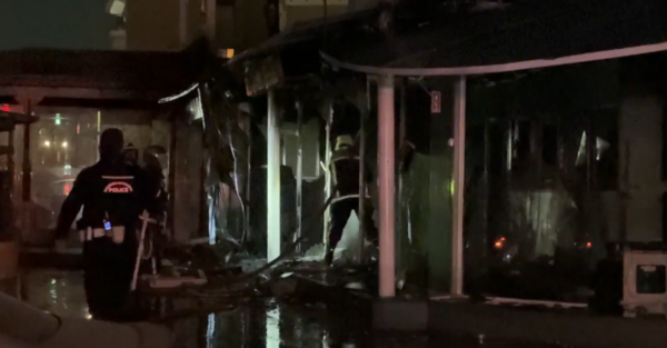 Φωτιά σε βενζινάδικο στα Κάτω Πατήσια – Διακοπή κυκλοφορίας στην οδό Νιρβάνα