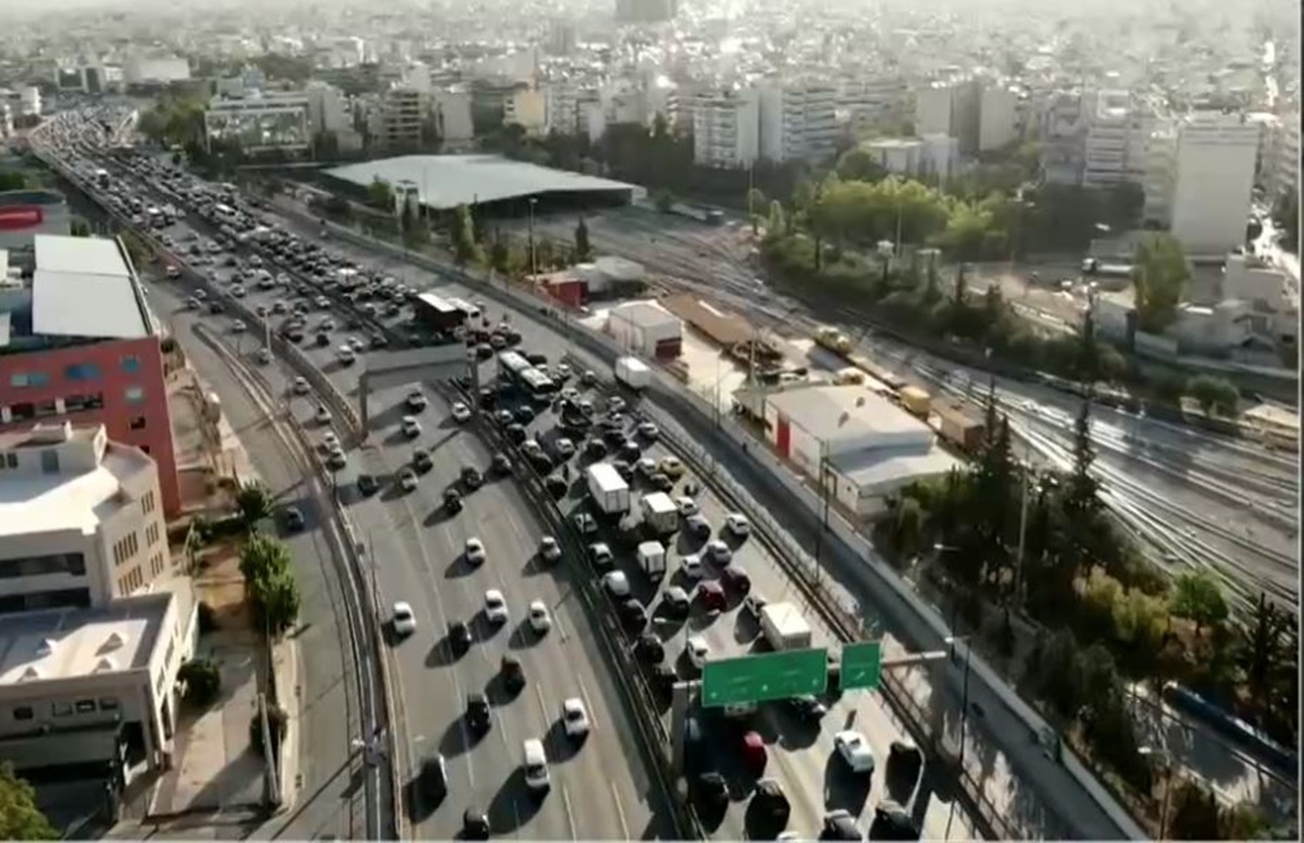 Κυκλοφοριακές ρυθμίσεις στον Κηφισό για τρεις ημέρες λόγω εργασιών – Ταλαιπωρία για τους οδηγούς