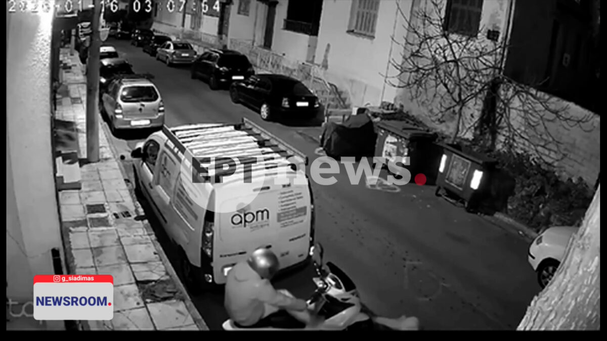 Καρέ καρέ η κλοπή δικύκλου στην Αγία Βαρβάρα