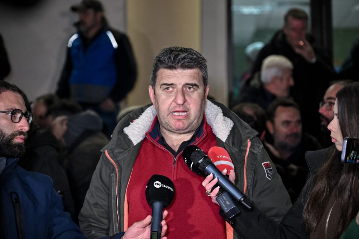 Σ. Αλειφτήρας στο ΕΡΤnews: Απομακρύνουμε τα τρακτέρ, αλλά εξετάζουμε συλλαλητήριο στην Αθήνα