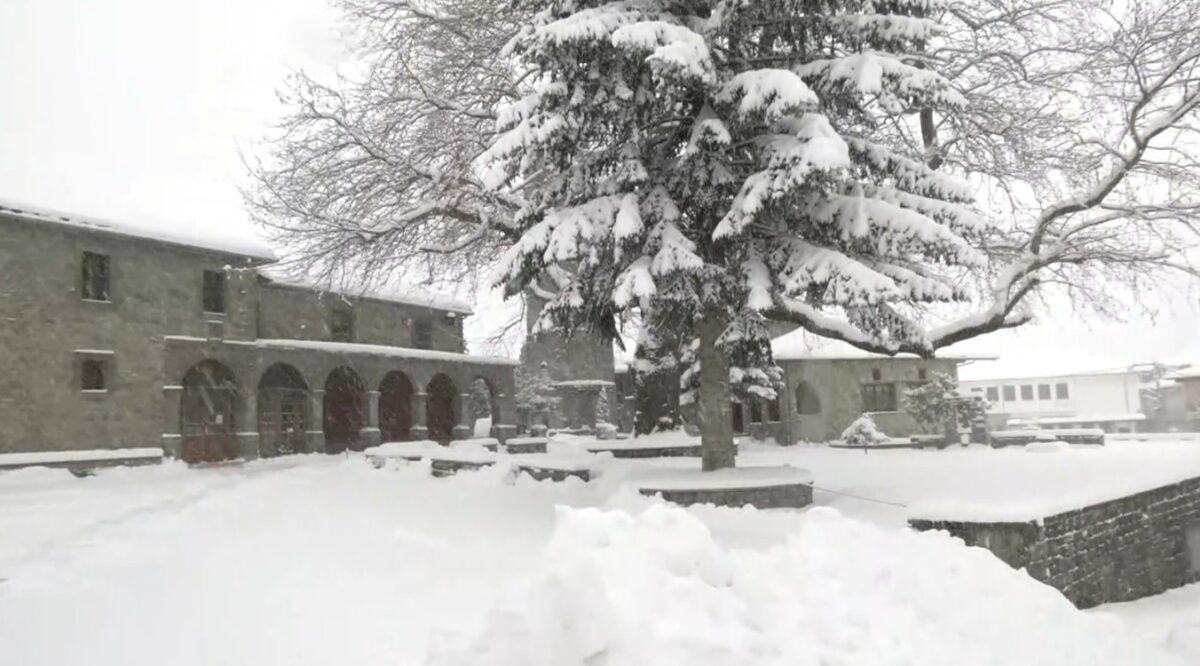 Ισχυρές καταιγίδες, θυελλώδεις άνεμοι και «λευκά» τοπία: Το ΕΡΤnews στο «μάτι» της κακοκαιρίας