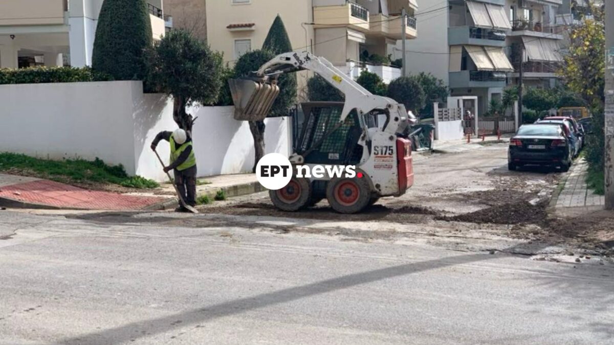 Σε εξέλιξη οι καθαρισμοί στη Γλυφάδα μετά τη χθεσινή καταστροφή