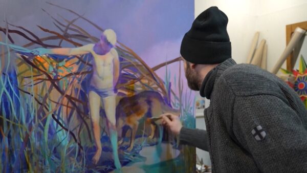 Στο παγωμένο Κίεβο οι καλλιτέχνες αντιστέκονται και συνεχίζουν να δημιουργούν εν μέσω πολέμου
