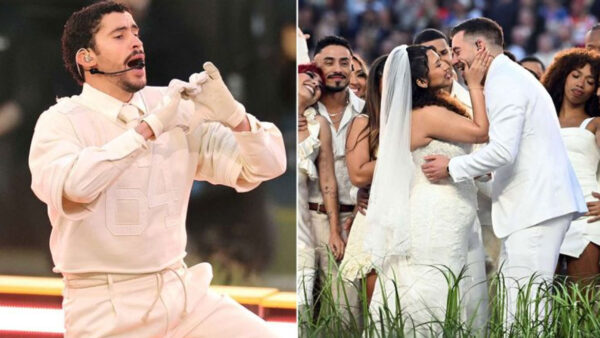 Super Bowl 2026: Ο γάμος στην εμφάνιση του Bad Bunny ήταν αληθινός!