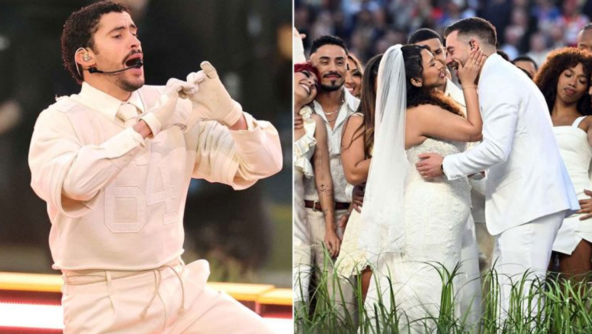 Super Bowl 2026: Ο γάμος στην εμφάνιση του Bad Bunny ήταν αληθινός!