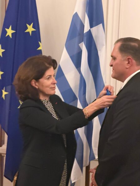 Πιτσιλής: Χρίστηκε Ιππότης του Εθνικού Τάγματος Αξίας της Γαλλικής Δημοκρατίας