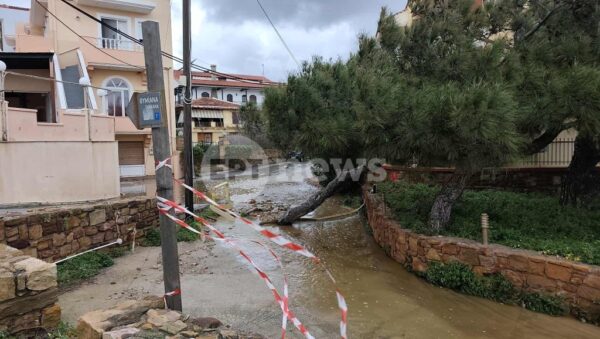 Δρόμοι ποτάμια, πλημμυρισμένα σπίτια και μεγάλες καταστροφές: Ηλεία, Αχαΐα, Ήπειρος, Κρήτη και Χίος δοκιμάστηκαν από την κακοκαιρία