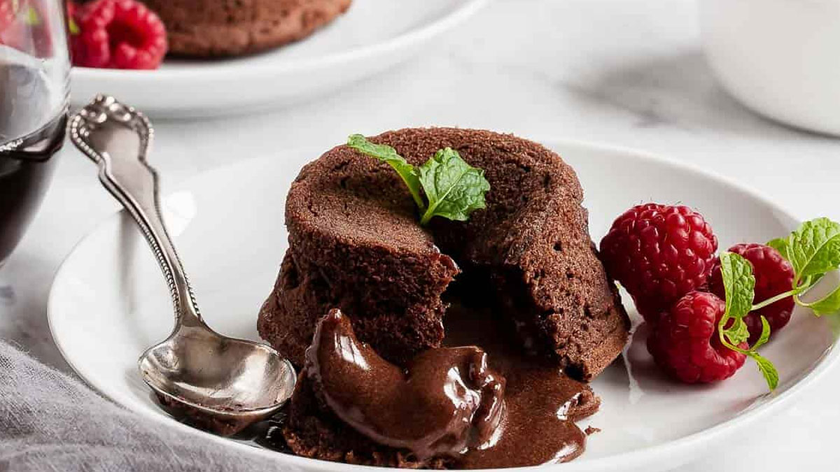 Valentine’s Day: Σοκολατένια lava cakes σε 45’ – 100% vegan