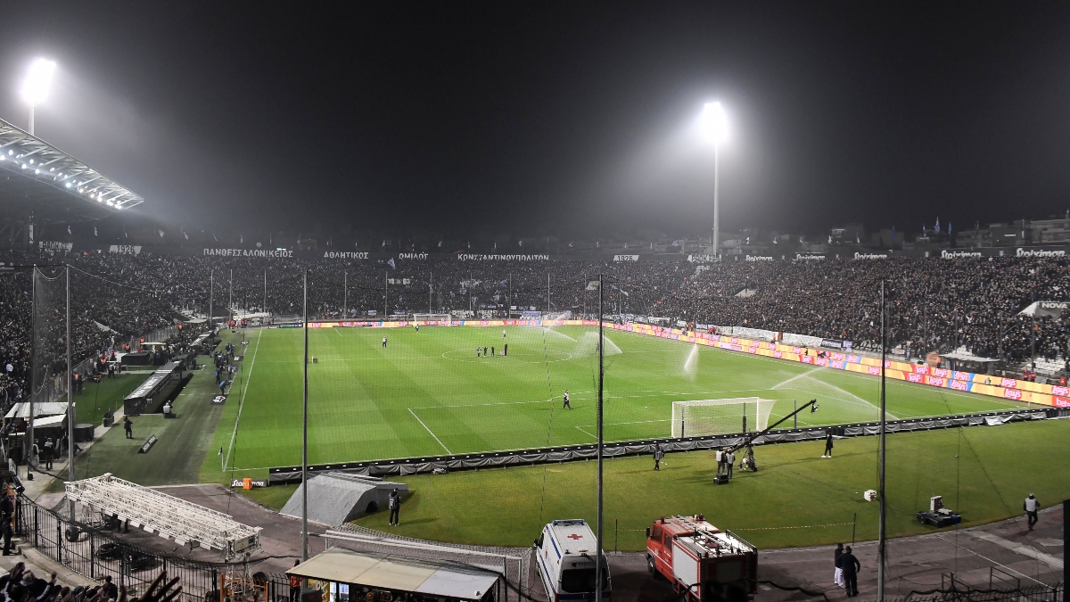 Κατάμεστη η Τούμπα για το παιχνίδι του ΠΑΟΚ με την ΑΕΚ