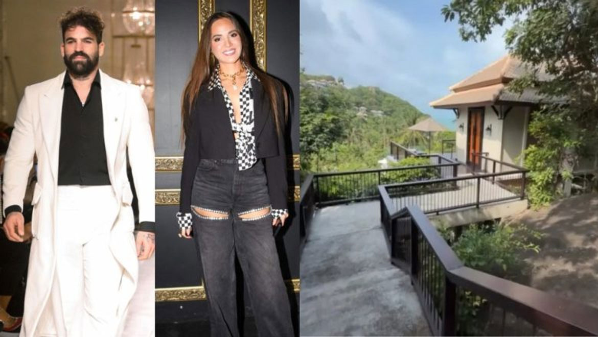 Δημήτρης Αλεξάνδρου – Ρία Ελληνίδου: Δείτε βίντεο από το πολυτελές ξενοδοχείο που μένουν στο Πουκέτ!