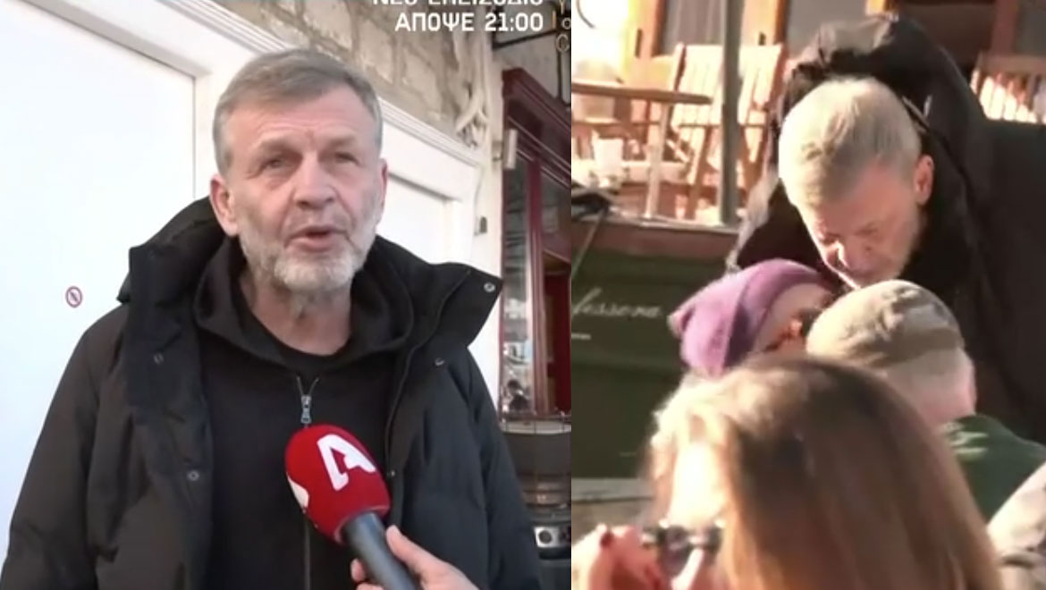 Απόστολος Γκλέτσος: Στην Ύδρα με την Ιζαμπέλα Αρβανίτη – «Ήρθαμε μήπως βλέπαμε και τον Brad Pitt»