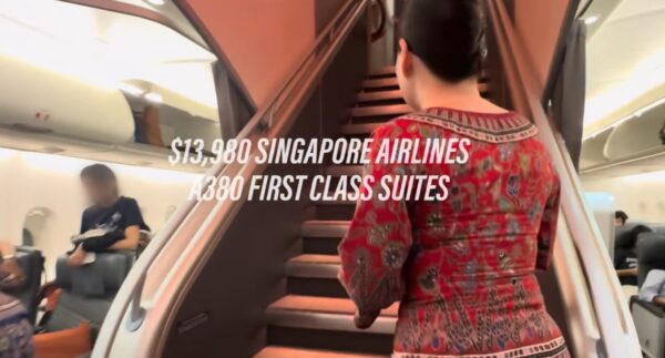 Influencer πλήρωσε 14.000 δολάρια για σουίτα πρώτης θέσης αεροπορικής εταιρείας – Το βίντεο με 10 εκατ. προβολές