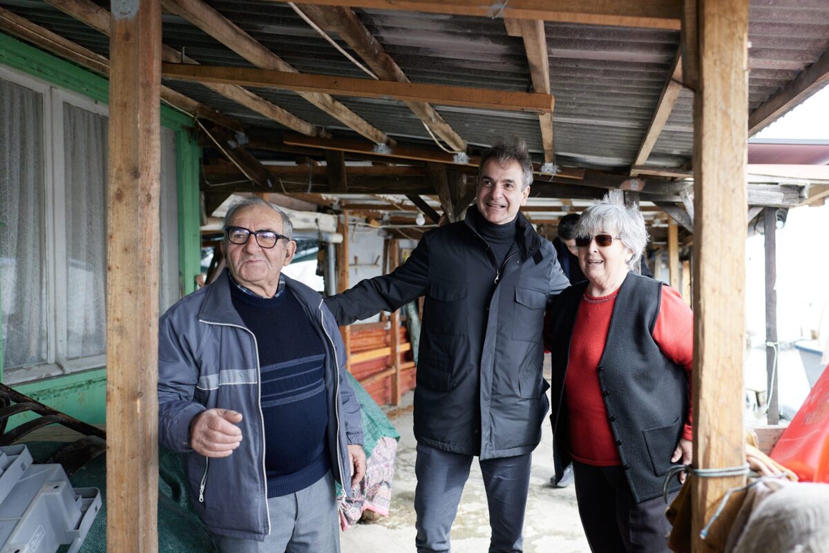 Έβρος: Με την «Κυρά του Δέλτα» συναντήθηκε ο Κυριάκος Μητσοτάκης